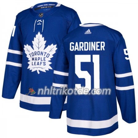 Toronto Maple Leafs Trikot Jake Gardiner 51 Adidas 2017-2018 Blau Authentic - Herren